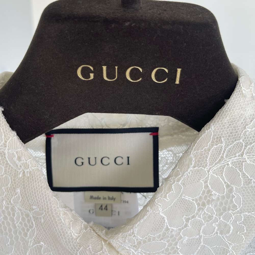 Gucci Ivory Floral Lace Blouse…NWOT - Picture 2 of 14